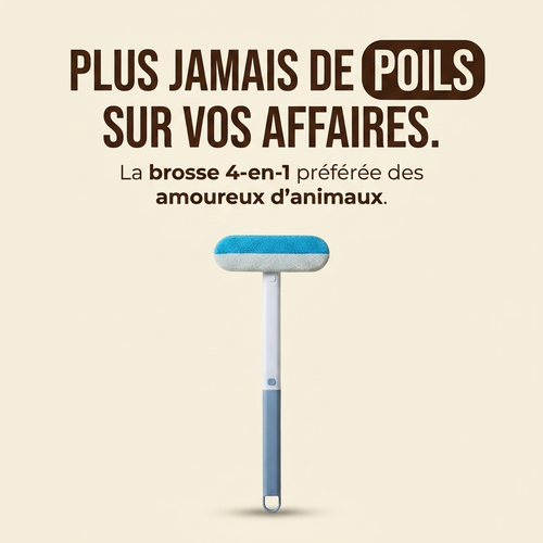 La Brosse 4 en 1 — Le Soin Quotidien