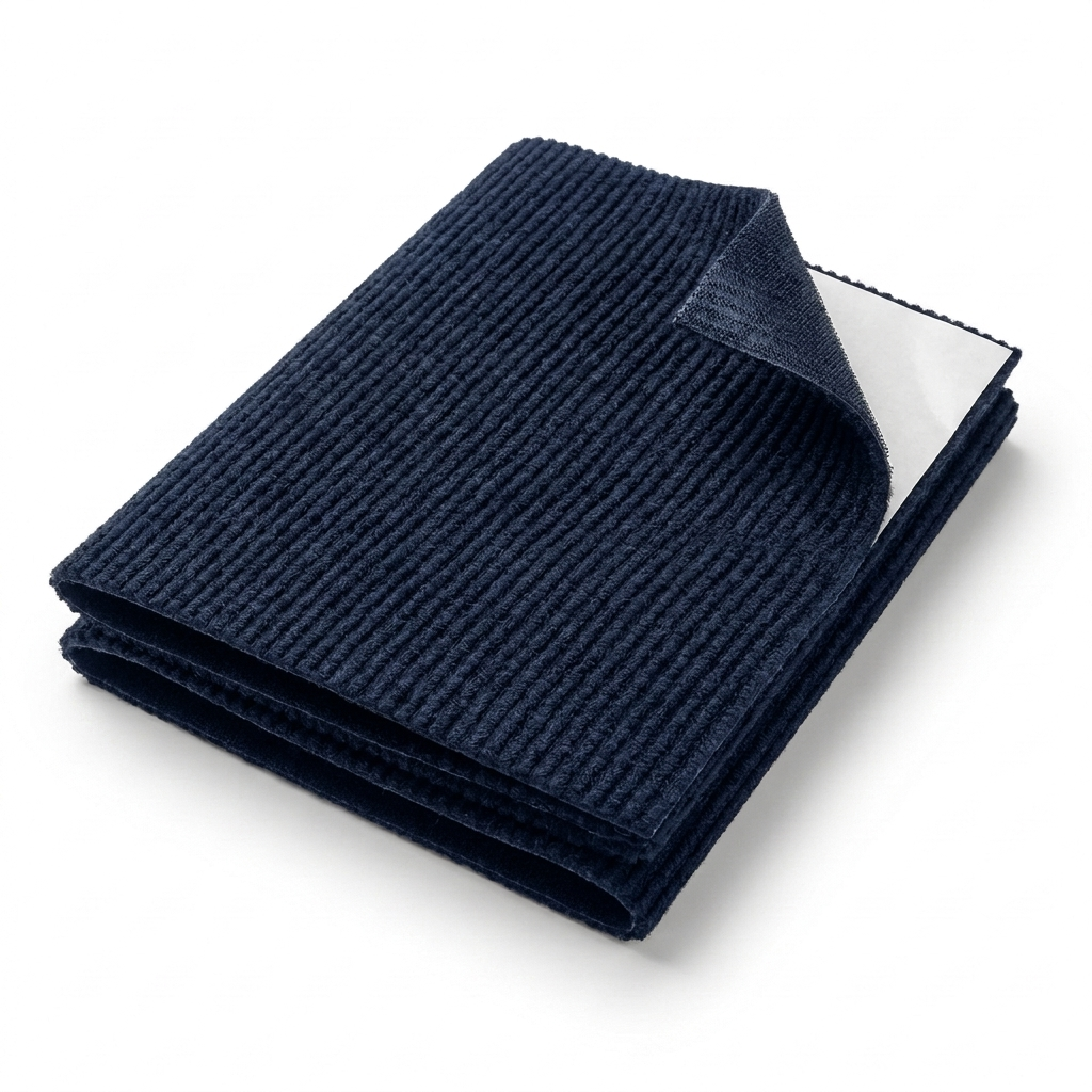 Griffoir adhésif pour chat coloris bleu marine avec dos auto-adhésif