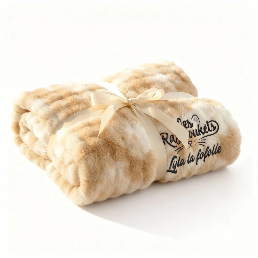 Plaid Cocon Signature - Édition Lyla & Lascar personnalisable