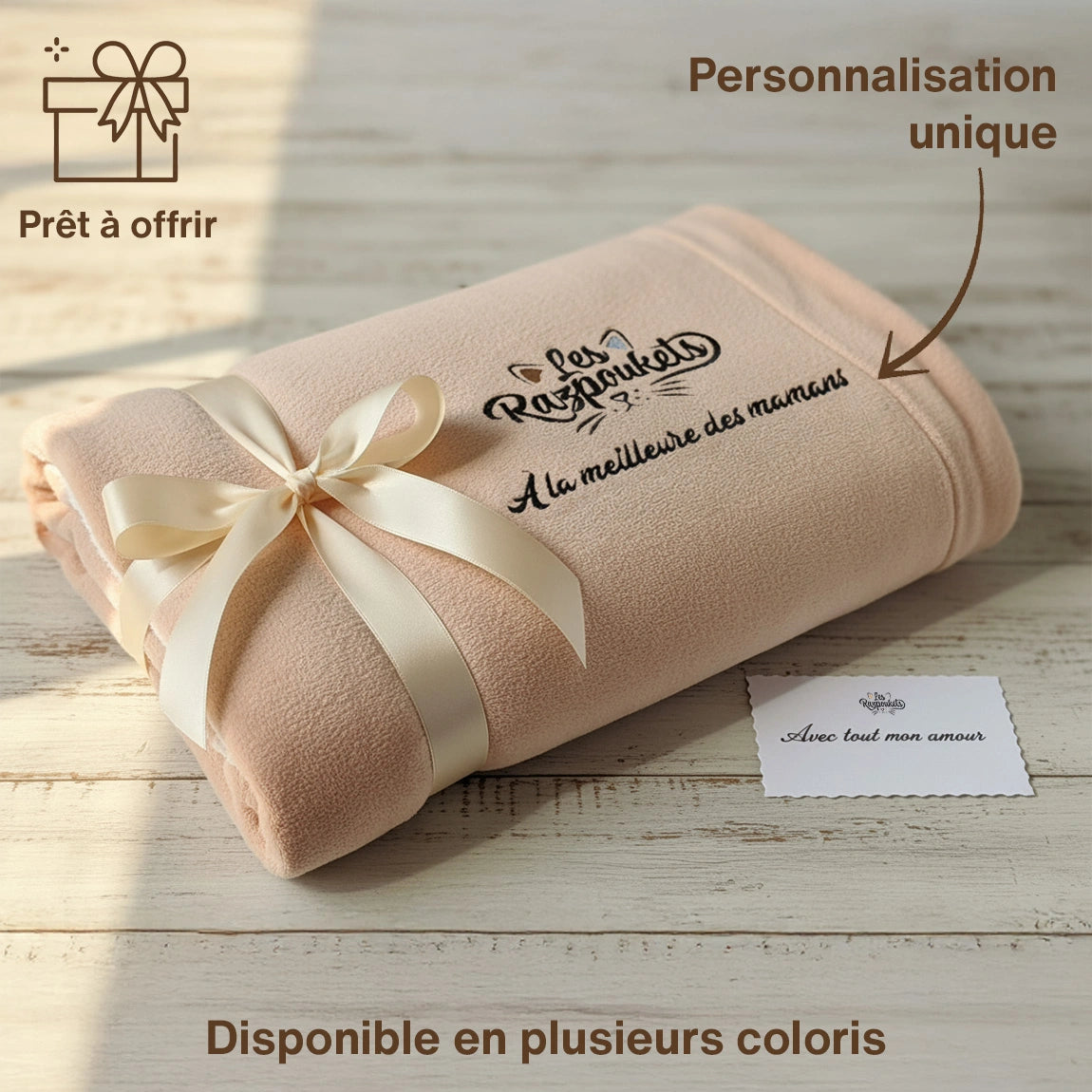 Le Plaid personnalisé