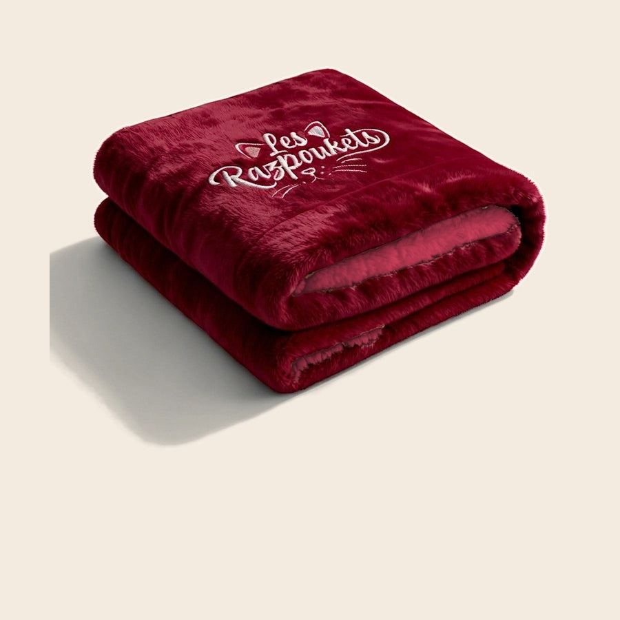 Le Plaid Razpoukets Bordeaux, édition limitée