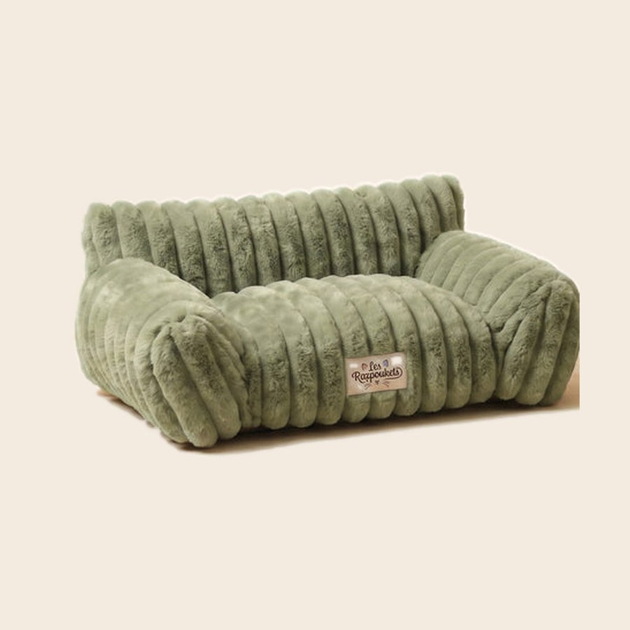 Le Canapé Cocoon vert pistache
