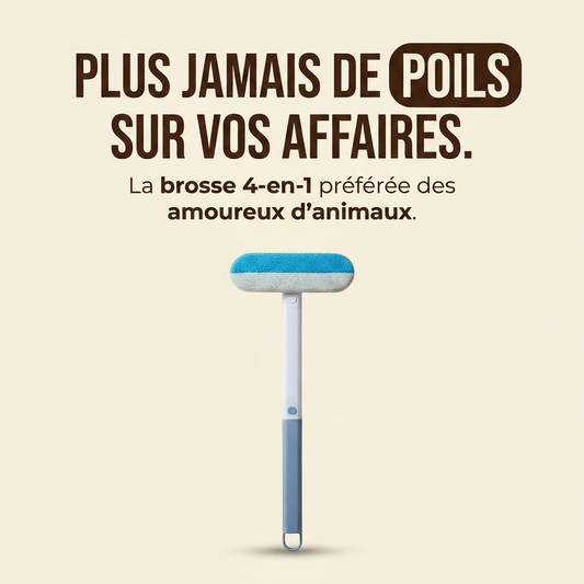 La Brosse Magique 4 en 1 — Anti-Poils