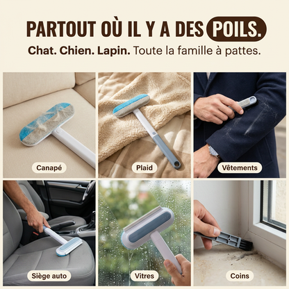 La Brosse 4 en 1 — Le Soin Quotidien