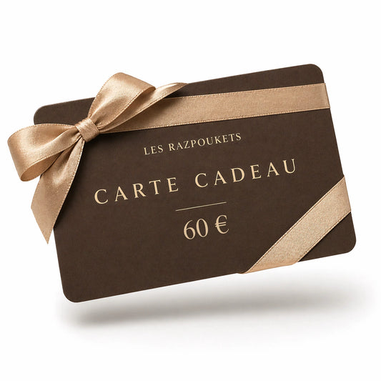 Carte Cadeau Les Razpoukets