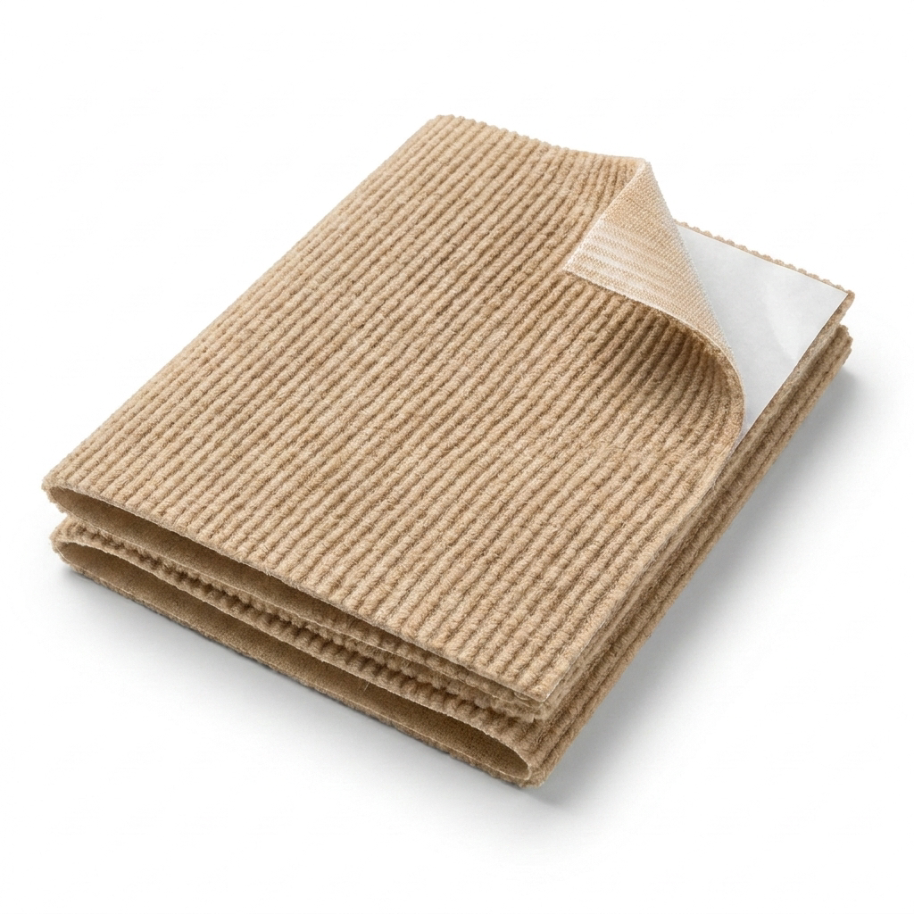 Griffoir adhésif pour chat coloris beige sable avec dos auto-adhésif