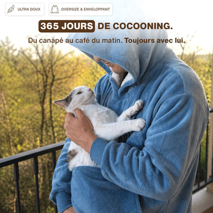 Pull plaid Razpoukets® — lavable machine 40°C délicat