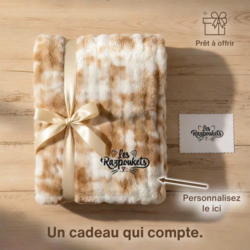 Plaid Cocon Personnalisé - Édition Lyla & Lascar