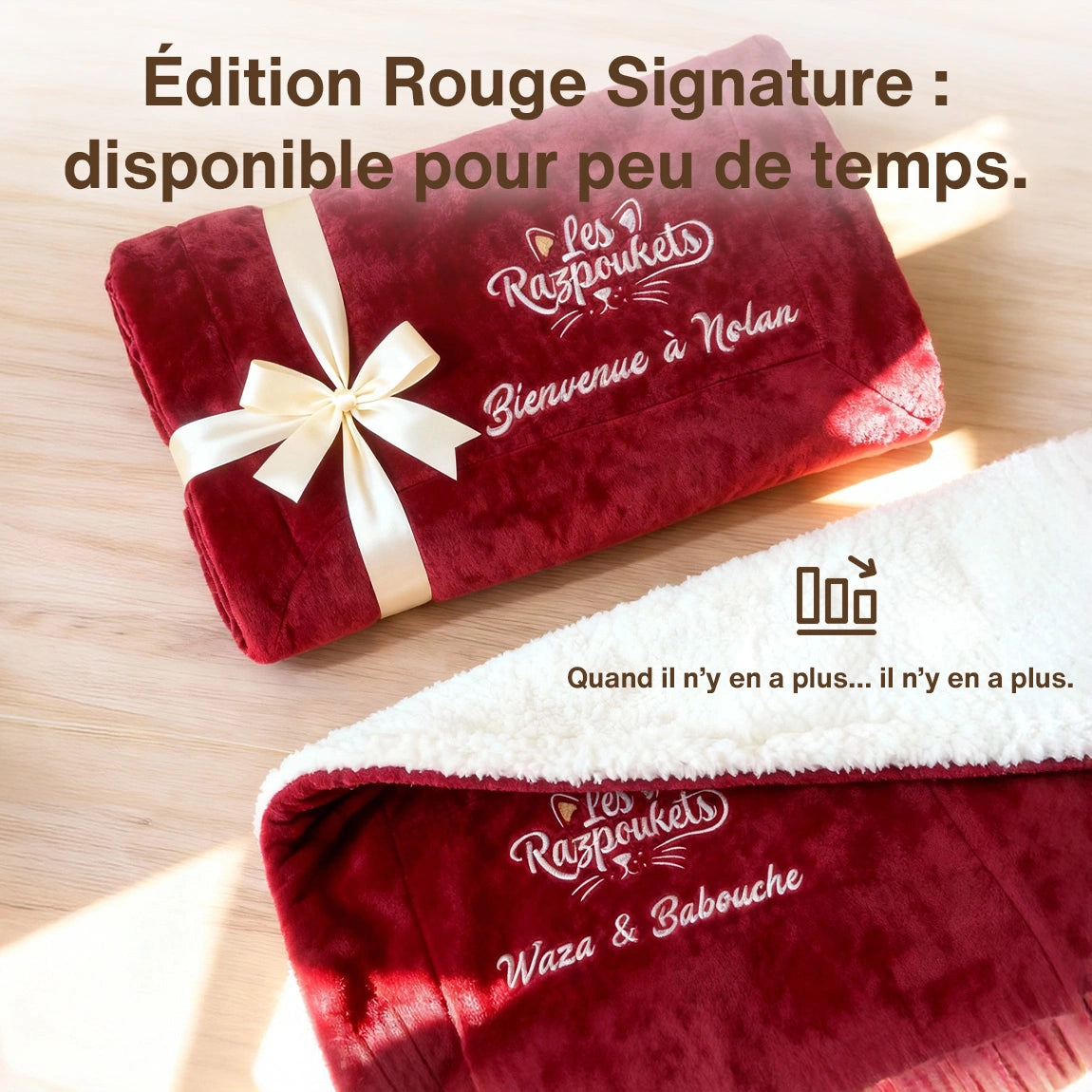 Le Plaid personnalisé