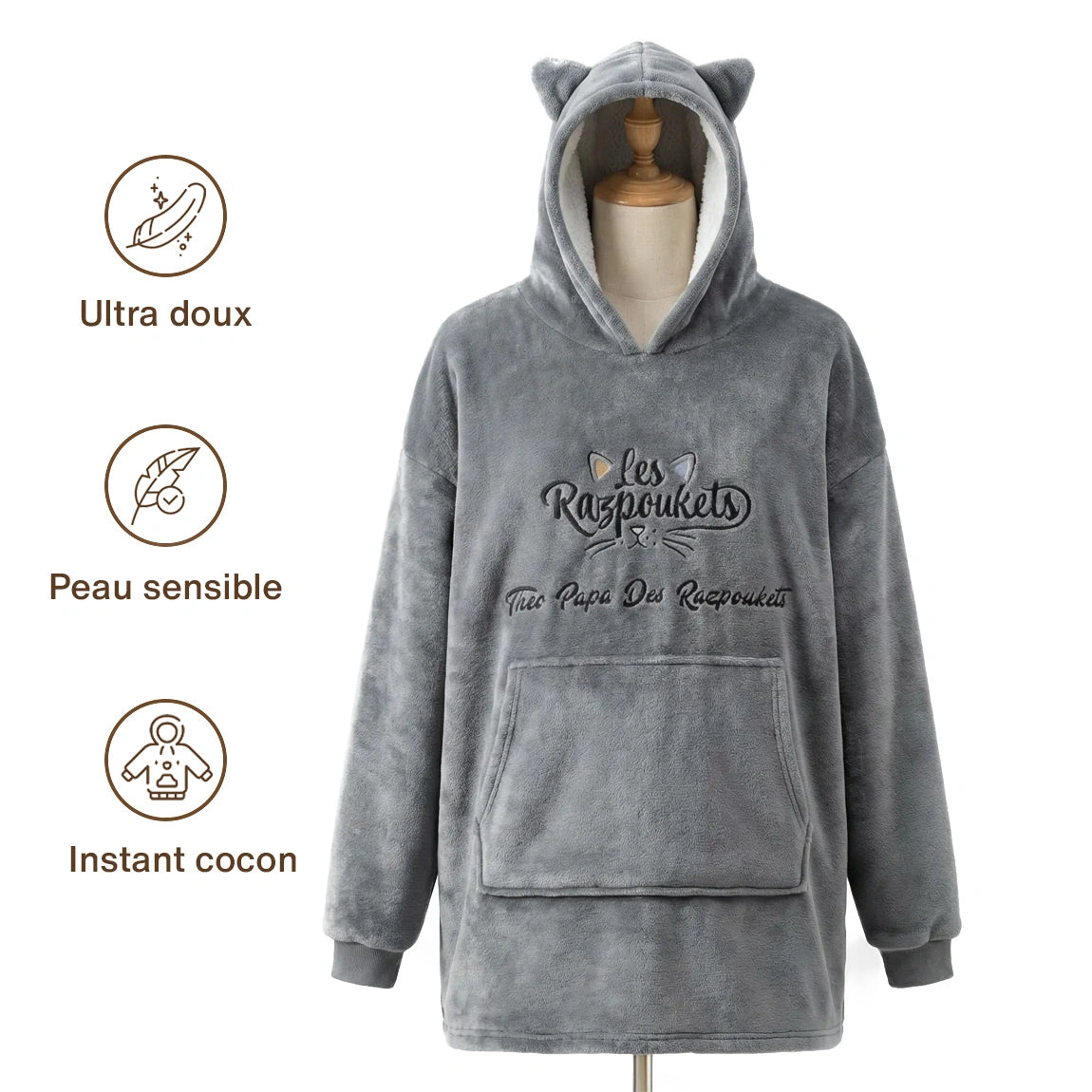 Pull Plaid - Personnalisé