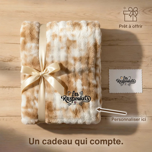 Plaid Cocon Signature - Édition Lyla & Lascar personnalisable