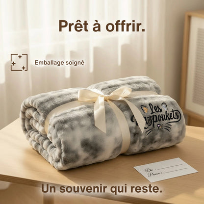 Plaid Cocon Signature - Édition Lyla & Lascar personnalisable