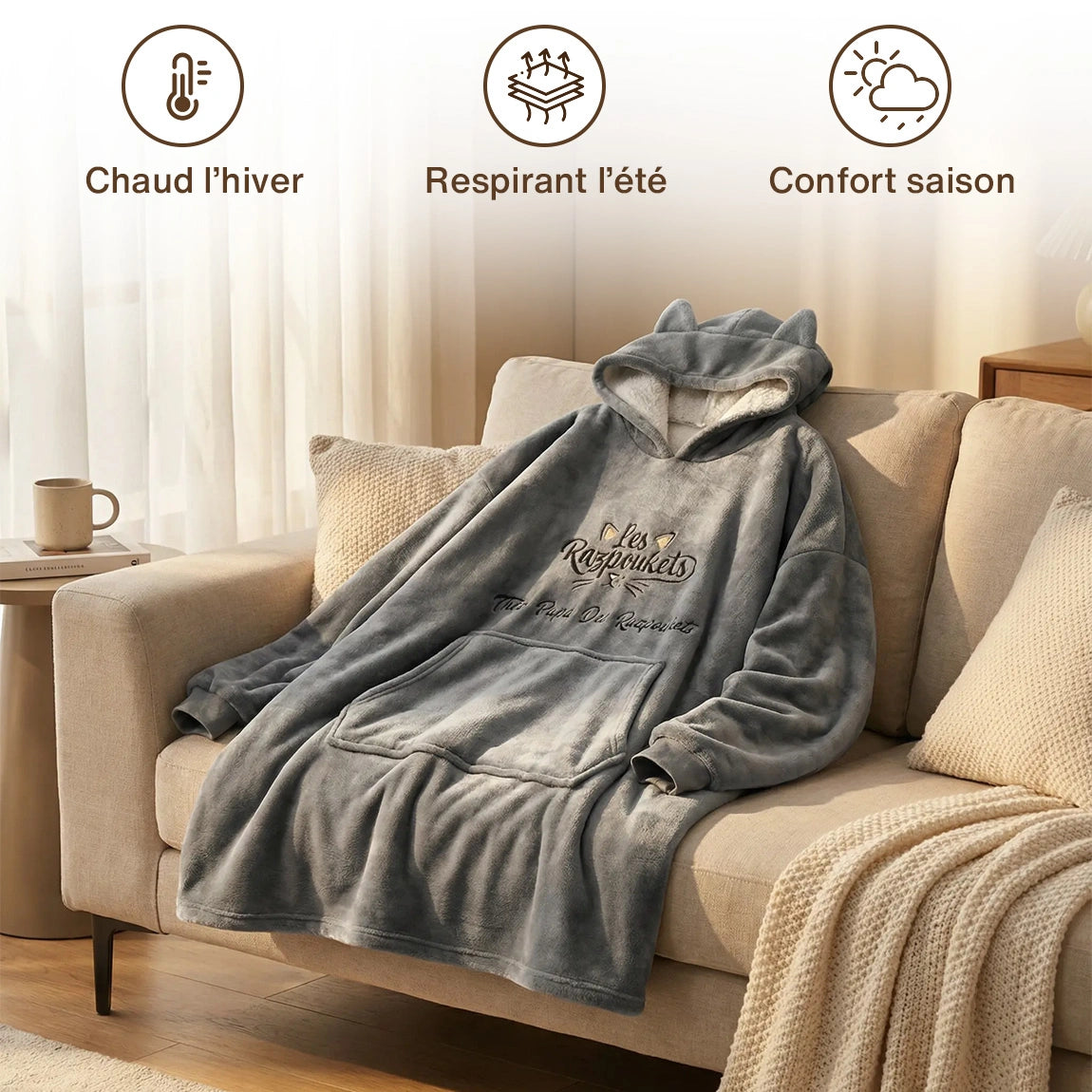 Pull Plaid - Personnalisé