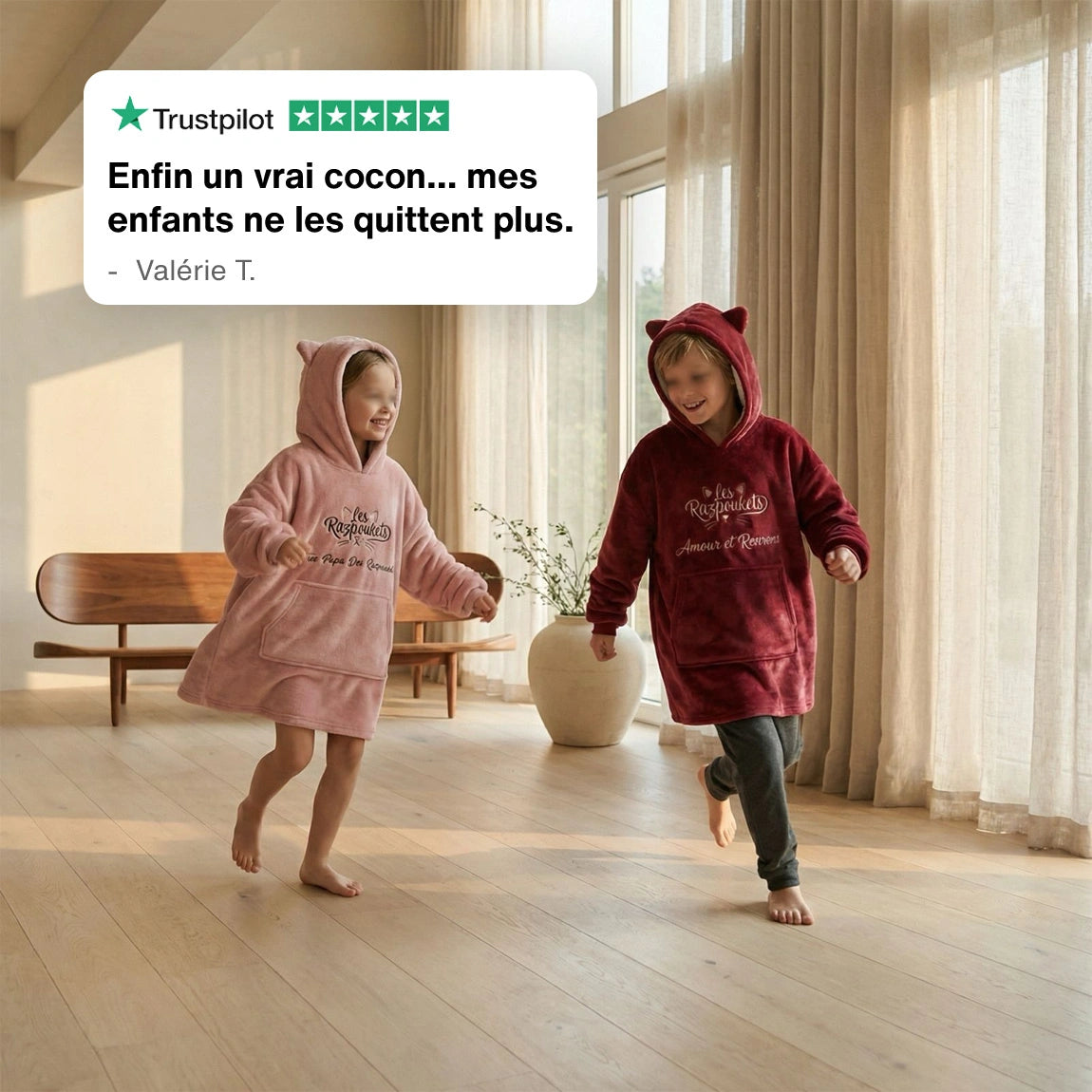 Pull Plaid Enfant - Personnalisé