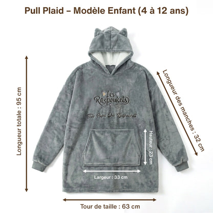 Pull Plaid Enfant - Personnalisé