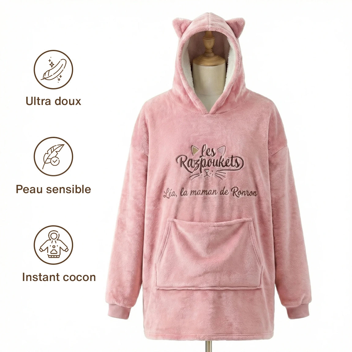 Pull Plaid Enfant - Personnalisé