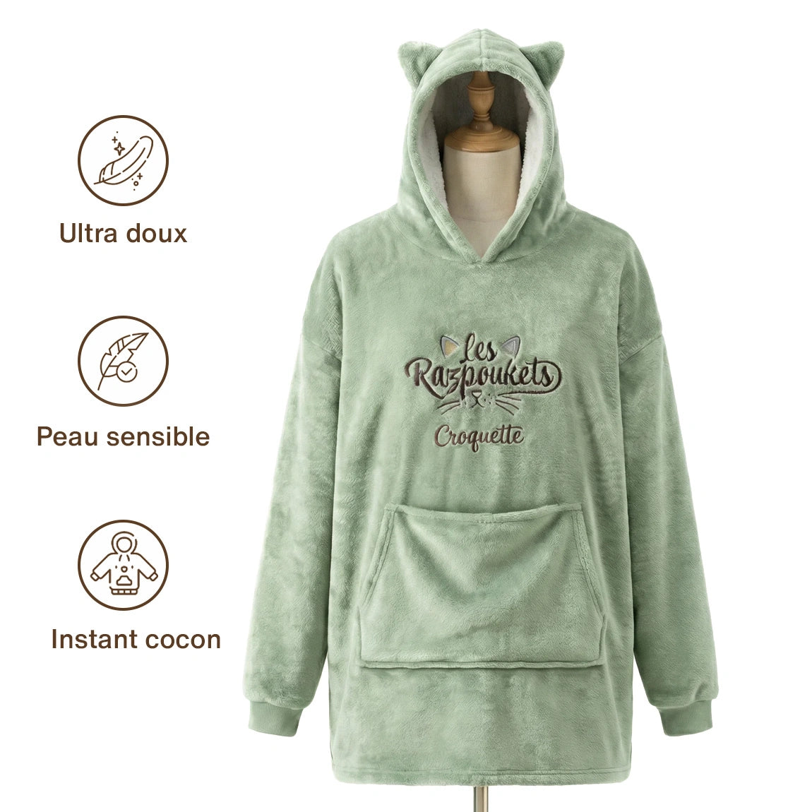 Pull Plaid Enfant - Personnalisé