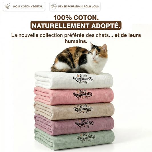 Le plaid 100% COTON